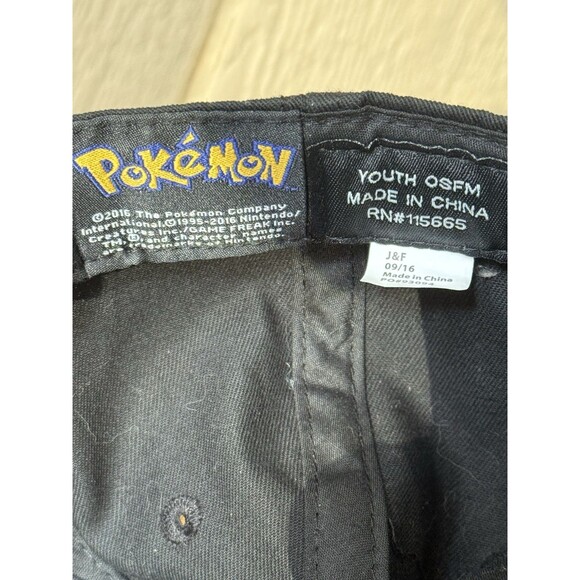 Pokemon Pokeball Pikachu Youth Snapback Hat Cap - Picture 4 of 4